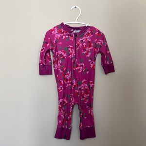 Honeysuckle Swim Floral Kids Swim One Piece